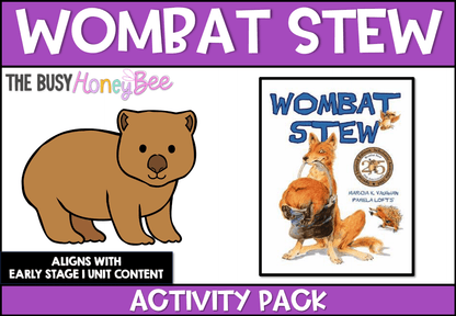 Wombat Stew by Marcia Vaughan Activity Pack - Activity Pack