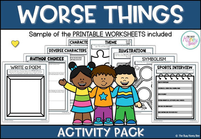Worse Things Activity Pack -