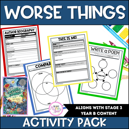 Worse Things Activity Pack -