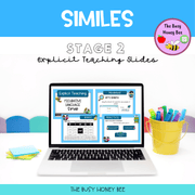 Year 3 and 4 Similes Explicit Teaching Slides - Teaching Bundle