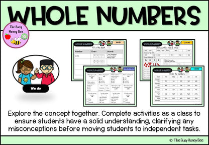 Year 3 Whole Number Explicit Teaching Bundle - Teaching Bundle