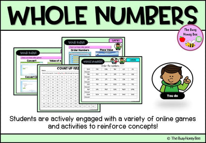 Year 3 Whole Number Explicit Teaching Bundle - Teaching Bundle