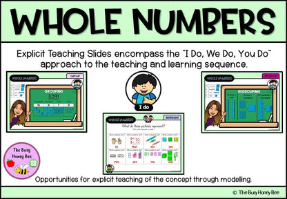 Year 3 Whole Number Explicit Teaching Bundle - Teaching Bundle