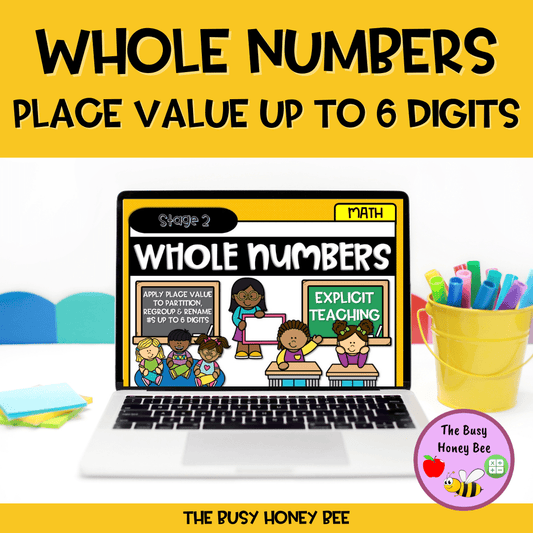Year 4 Whole Number Place Value up to 6 digits Explicit Teaching Bundle - Teaching Bundle